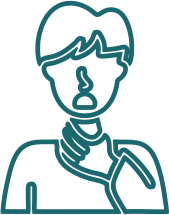 Sore throat / difficulty in swallowing